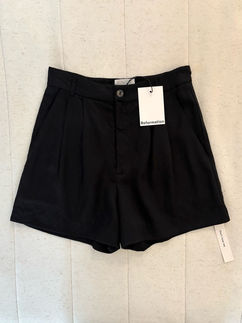 NEW Mason Short, Black Tencel, Size 4